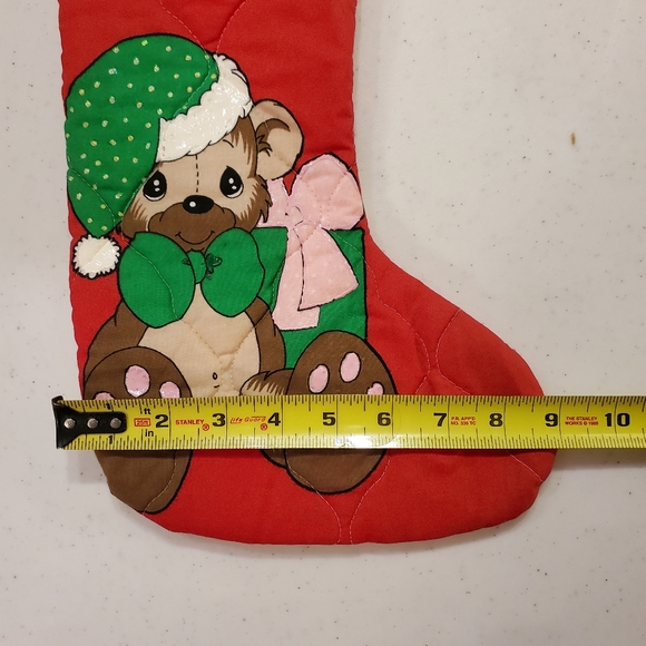 Precious moments 15" full size Christmas stocking - Picture 3 of 4